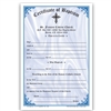 Baptism Certificate  2-Color