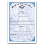 Confirmation Certificate  2 Color