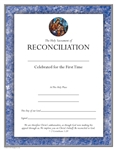 Reconciliation Certificate