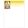 Christ Our Lord Has Risen Today Letterhead