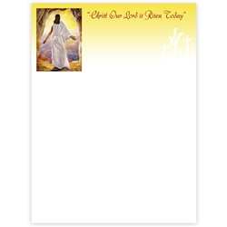 Christ Our Lord Has Risen Today Letterhead