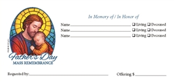 Father's Day Mass Remembrance Envelope