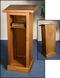 FULL LECTERN WITH SHELF