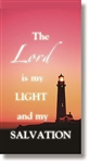 3X6 CNVS BNR-LORD IS MY LIGHT.