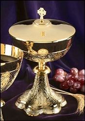 EMBOSSED VINES CIBORIUM