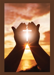 Sun and Cross Mass Card