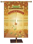 Thanksgiving Banner - 2' x 3' - Free Shipping