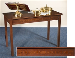 Cross/In Remembrance Com Table