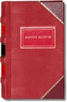 Church Baptism Register- Large