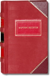 Church Baptism Register- Large