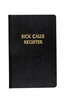 Church Sick Call Register-Desk Size