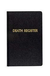 Church Death Register- Desk Size
