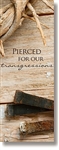 Pierced For Our Sins Lenten Banner