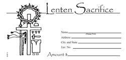 Lenten offering Envelope