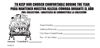 Church Fuel Collection Envelope
