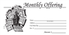 Monthly Collection Envelope