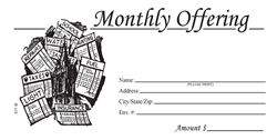Monthly Collection Envelope