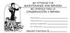 Church Maintenance and repairs Collection Envelope