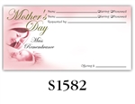 Mother's Day Mass Remembrance Envelope
