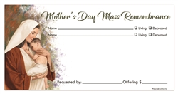 2019 Mother's Day Mass Remembrance Envelope