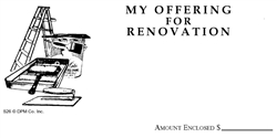 Church Renovation Collection Envelope