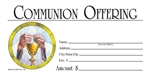 S6518 - Communion Offering Envelope - Full Color