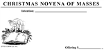 Christmas Novena offering Envelope