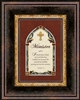 Minister I Timothy 1:12 Framed Tabletop frame Tabletop Christian Verses - 8" x 10"