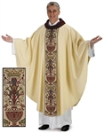 Coronation Chasuble with Cowl Neck