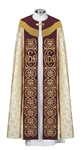 Gold Cross Jacquard Cope