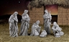 24" Tall Nativity Set Painted - Free Shipping