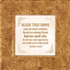 Joshua 24:15 Touch of Vintage Gold frame Tabletop Christian Verses - 7 x 7
