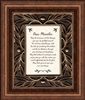 Dear Minister frame Tabletop Christian Verses - 11 x 13