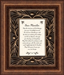 Dear Minister frame Tabletop Christian Verses - 11 x 13