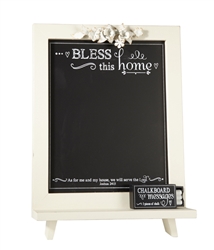 Bless This Home Joshua 24:15 frame Tabletop or Wall Décor Christian Verses - 12 x 18