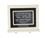 Friends Chalkboard Messages frame Tabletop Christian Verses - 9 x 7