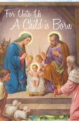 2019 Christmas Bulletin  - For Unto Us A Child Is Born