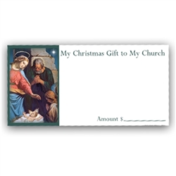 2017 Christmas Gift Envelope - 500 Per Order