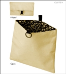 Clutch Bags Natural Canvas Lunch Bag