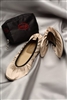 The Cherry Brand Fold Up Ballet Flats Champagne Small