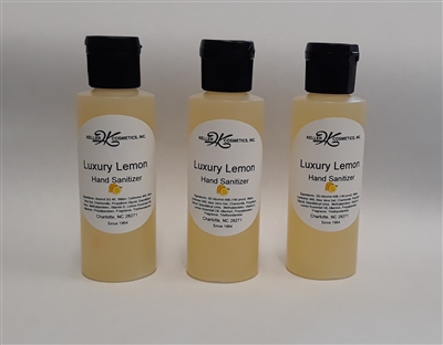 Hand Sanitizer Luxury Lemon *Sale 4.0 OZ