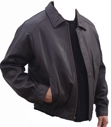 New zealand lamb bomber with zip-out lining