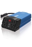 Tripp Lite 375W PowerVerter Ultra-Compact Car Inverter with 2 AC Outlets, 2 USB Charging Ports and Battery Cables