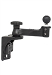 Universal Vertical Mount with Straight Swing Arm and 1.5 Inch Diameter Ball