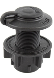 RAM-ROD Round Flush Base for Spline Posts