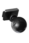 Quick Release Adapter and Mount Plate with 1.5 Inch Ball for Lowrance Elite-5 & Mark-5 Series Fish Finders (Rugged Duty)
