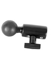 0.63 Inch Hex Post with 1.5 Inch Rubber Ball for Photo Light