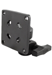 3.67 Inch Square VESA 75 x 75mm Compatible Plate with .5 Inch NPT Hole