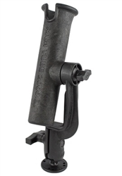 RAM-TUBE 2000 Holder with RAM-ROD Revolution Ratchet/Socket System and 2.5 Inch Diameter Round Flat Surface Base