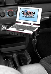 Universal RAM Pod III Three Leg Mount with Tough Tray II for Small to Med. Sized Devices (Fits iPad with Case/Cover & Various Tablets, Netbooks)